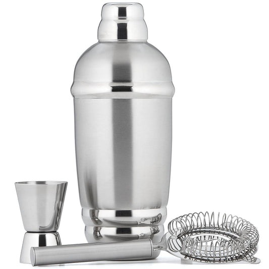 Tuscany Classics Stainless Steel Cocktail Shaker & Strainer Set