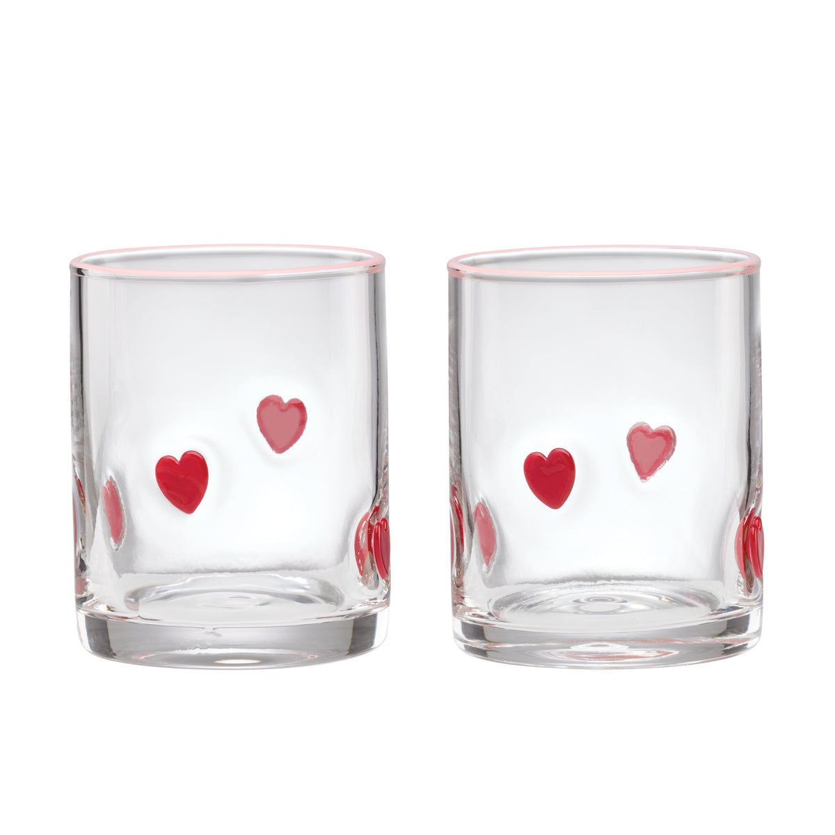 24 Seven Heart Tumbler, Set of 2