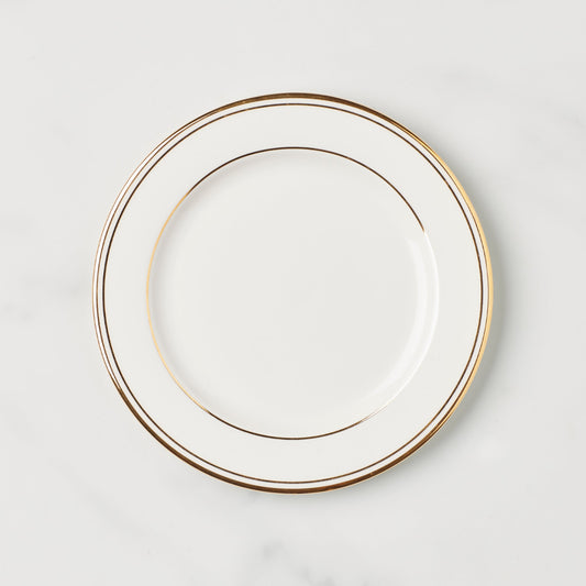 Federal Gold Bread Plate