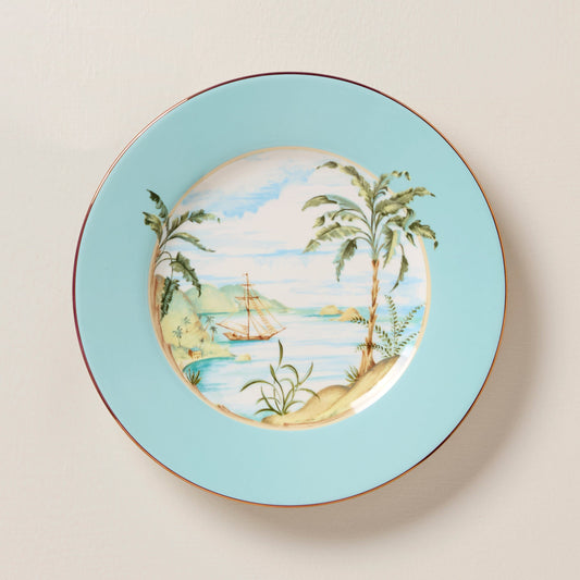 British Colonial Tradewind Accent Plate