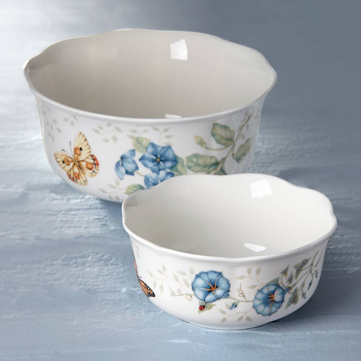 Butterfly Meadow 2-Piece Bowl Set