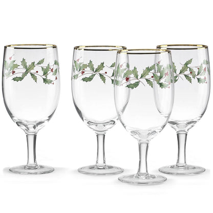 Holiday™ 4-piece Iced Beverage Glass Set