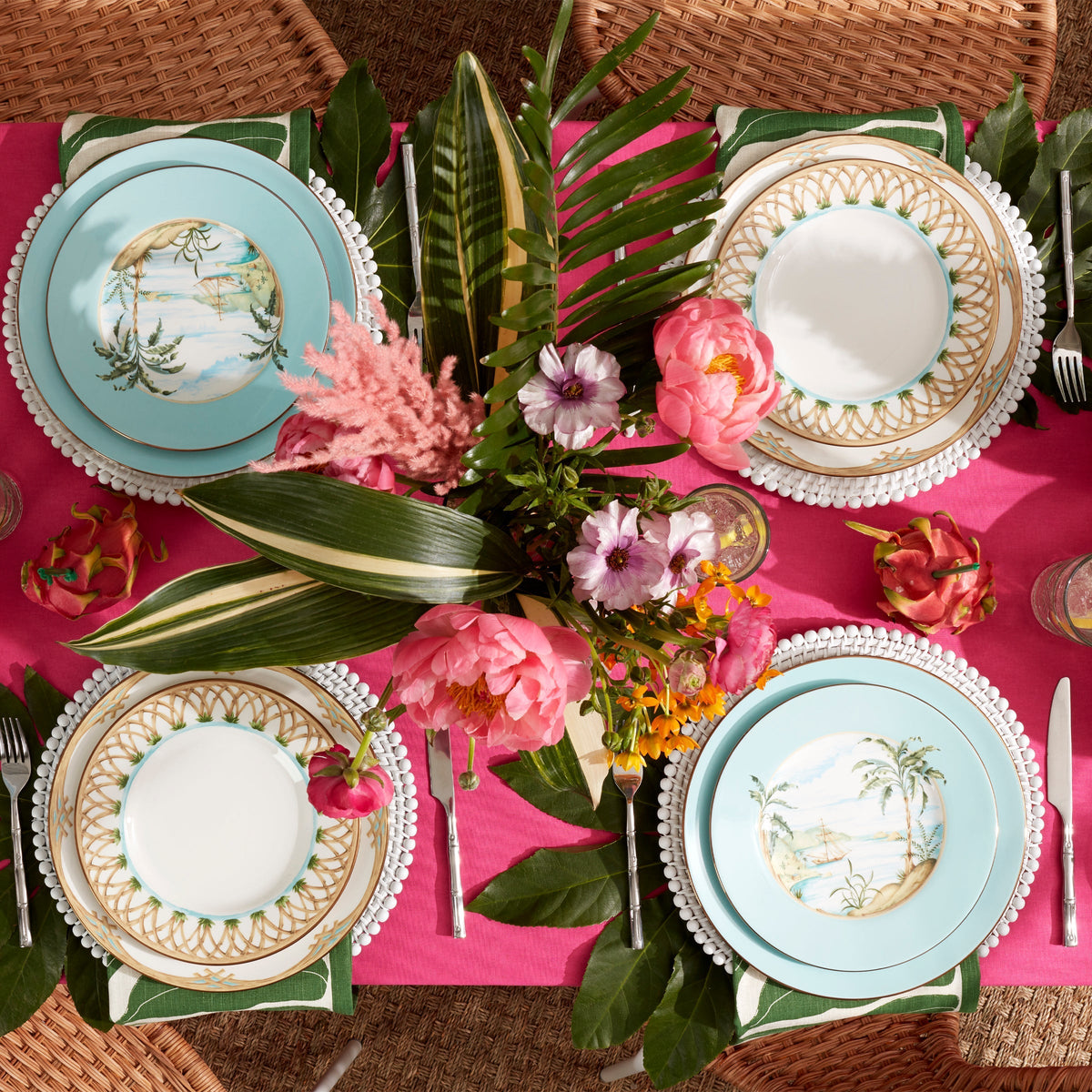British Colonial Tradewind Accent Plate