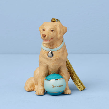 Personalized Golden Retriever Ornament