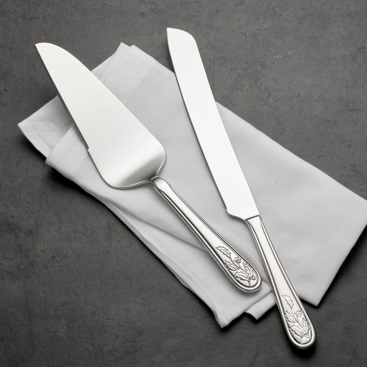 Holiday 2-Piece Dessert Set