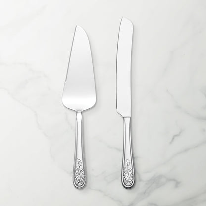 Holiday 2-Piece Dessert Set