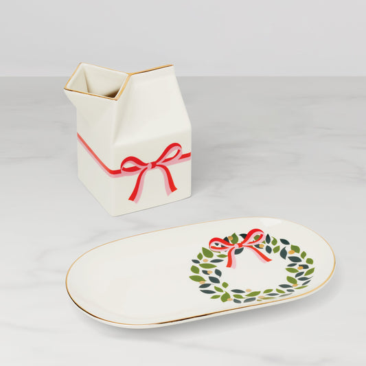 Be Jolly Milk & Cookie Plate