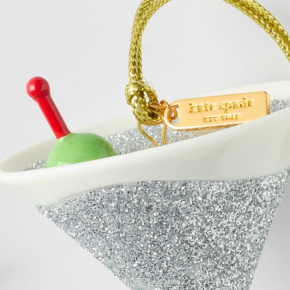 Be Jolly Martini Ornament