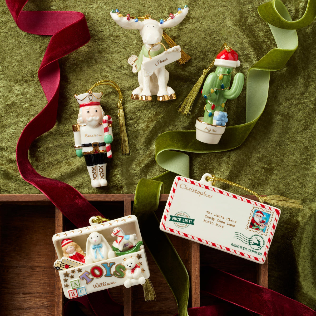 Personalized Toy Chest Ornament