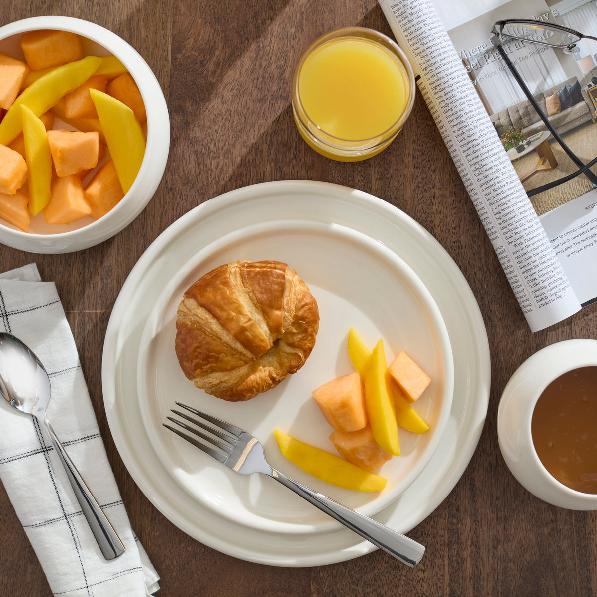 Quirk 12-Piece Dinnerware Set