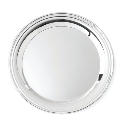 Derby Silverplate Round Tray