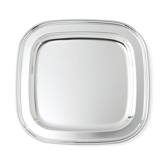 Derby Silverplate Square Tray
