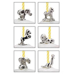 Let's Celebrate 6-Piece Circus Candle Set