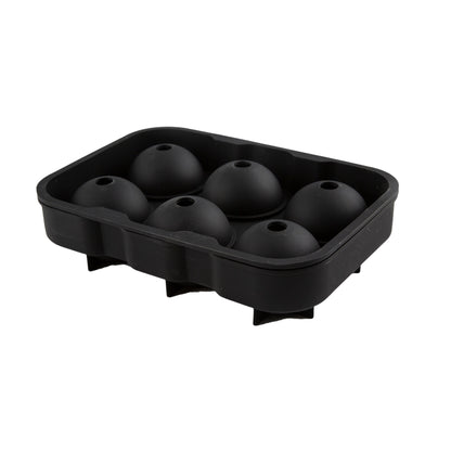 Black Round Silicone Ice Mold